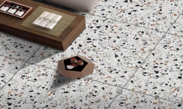 Are terrazzo tiles different compared to terrazzo flooring