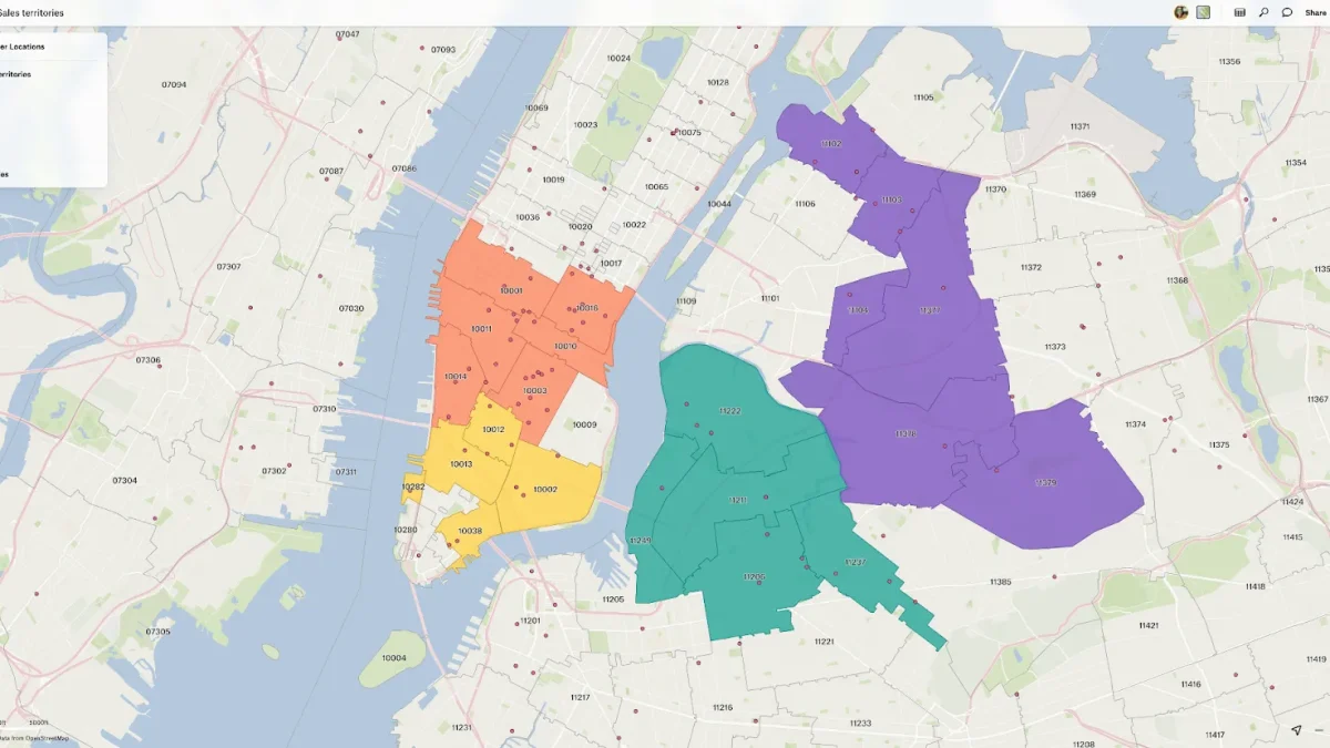 Stop drawing territories by instinct with a sales territory mapping tool