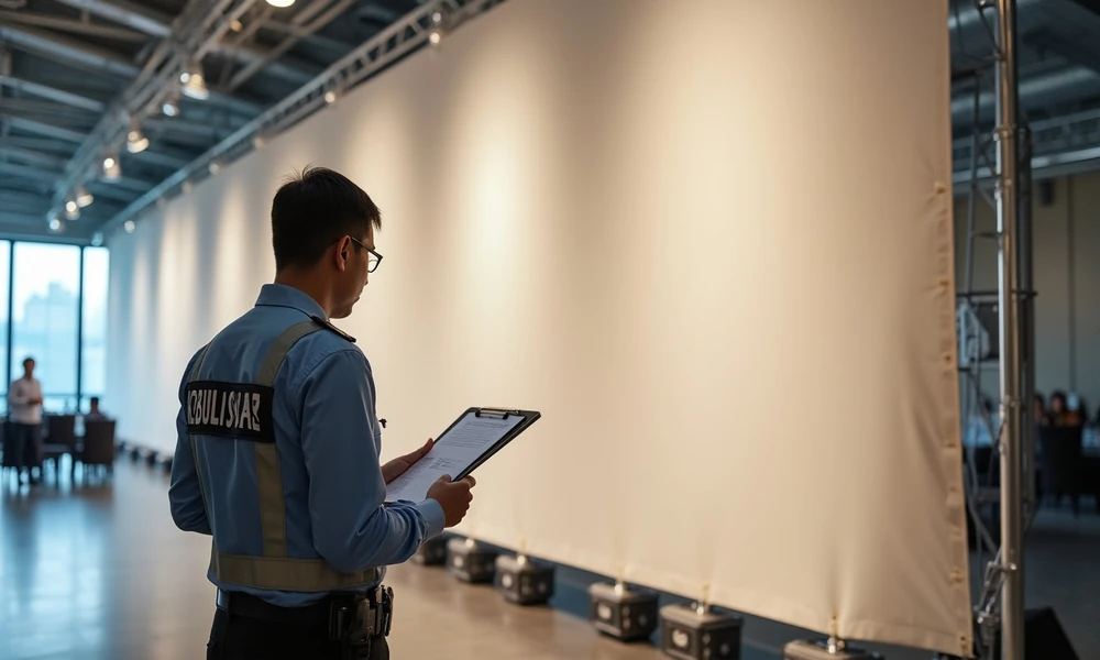 5 Red Flags Your Event Backdrop Will Fail Safety Checks